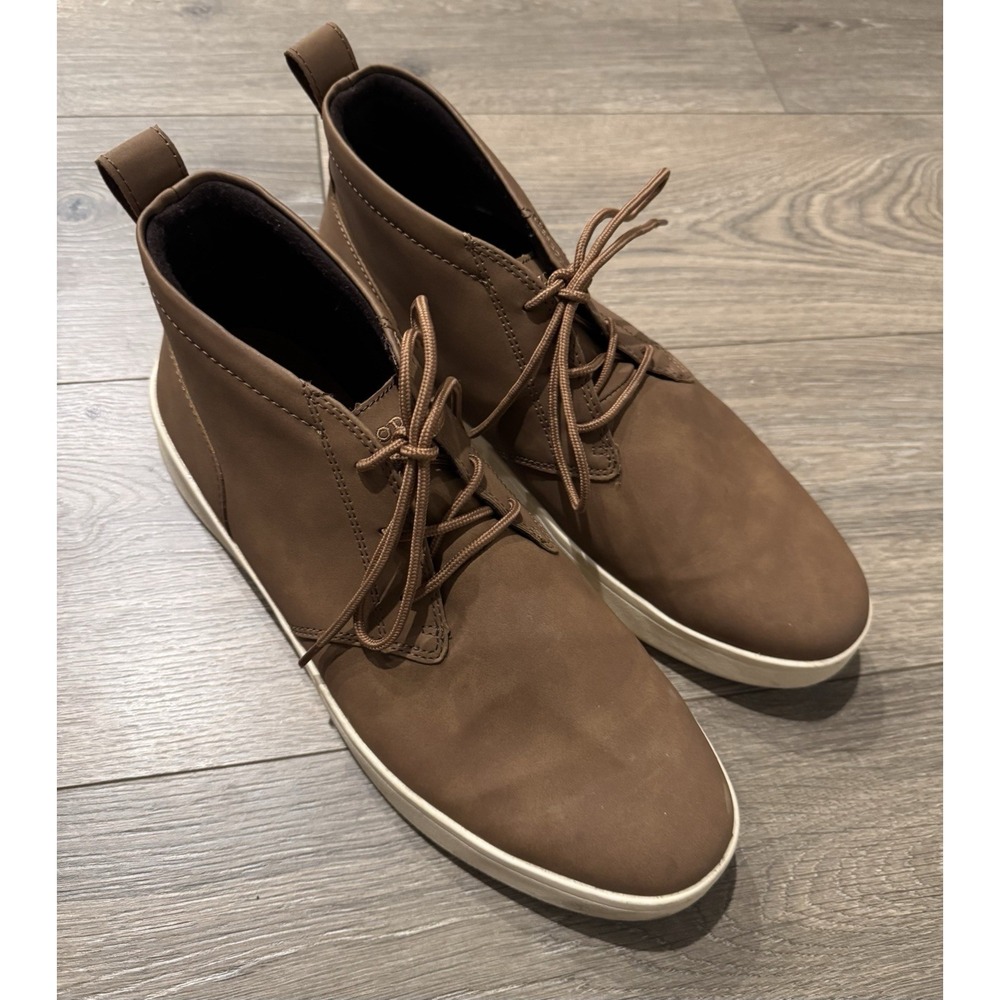 Izod Palmer Chukka Boots Men's Brown Lace-Up Round Toe Casual Shoes - 11 M